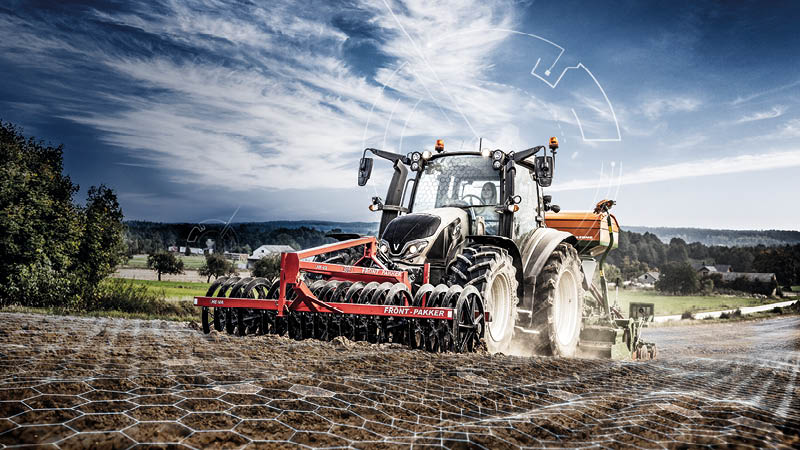 Valtra G-Serie mit Säkombination